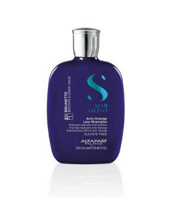 Shampoing Neutraliseur de Couleur Alfaparf Milano Semi Di Lino Brunette Cheveux Foncé
