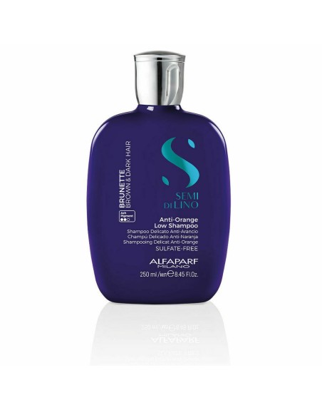 Shampoo der neutraliserer farven Alfaparf Milano Semi Di Lino Brunette Mørk hår