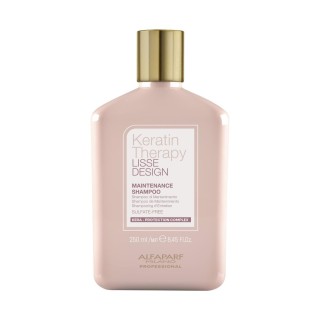 Shampoo Nutriente Alfaparf Milano Keratin Therapy Lisse Design 250 ml