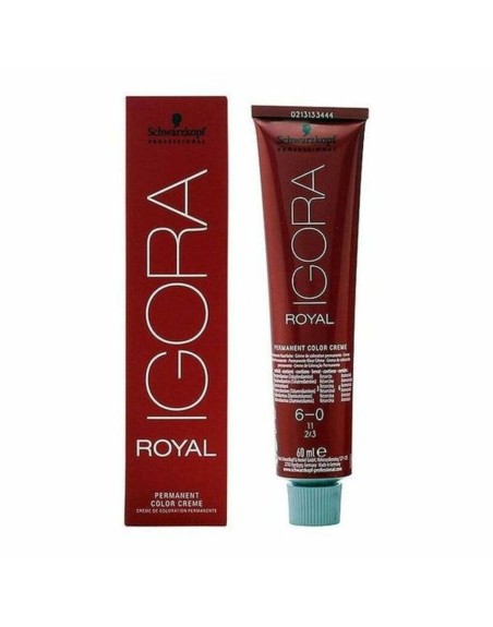 Dauerfärbung Schwarzkopf Igora Royal Nº 6-0 Nº 9.0-rubio muy claro Nº 8.0-rubio claro 60 ml