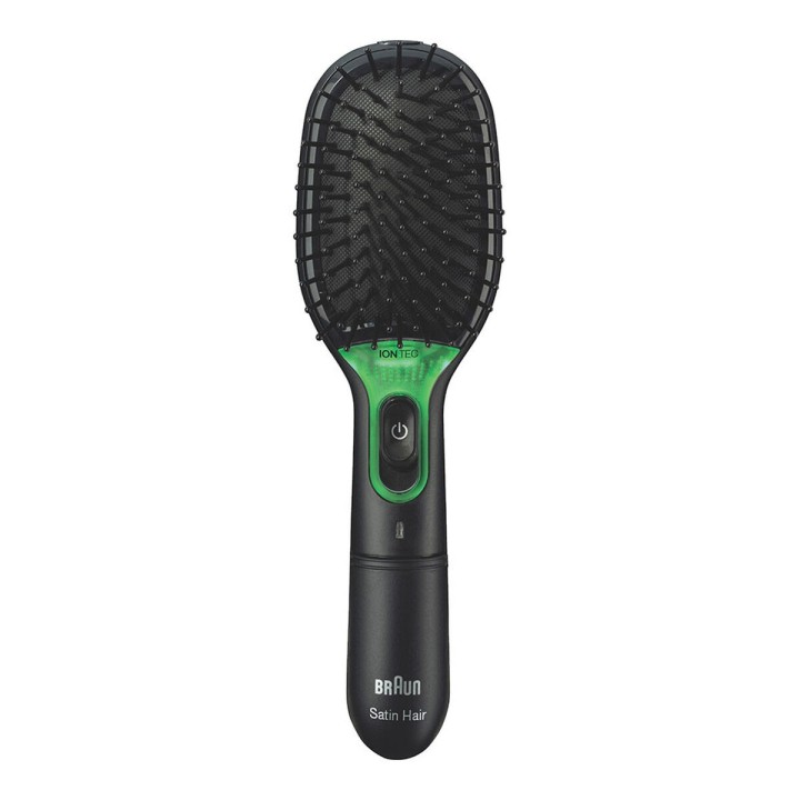 Glattebørste Braun Satin Hair 7 br710e Sort Ionisk