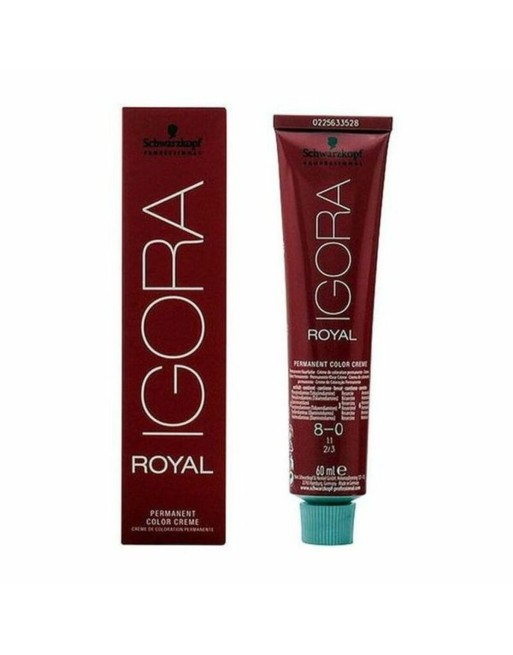 Dauerfärbung Igora Royal Schwarzkopf Igora Royal 8-0 Nº 8-0 Nº 9.0-rubio muy claro Nº 8.0-rubio claro 60 ml