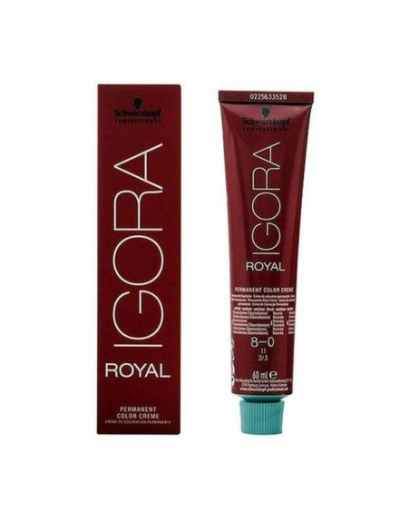 Dauerfärbung Igora Royal Schwarzkopf Igora Royal 8-0 Nº 8-0 Nº 9.0-rubio muy claro Nº 8.0-rubio claro 60 ml
