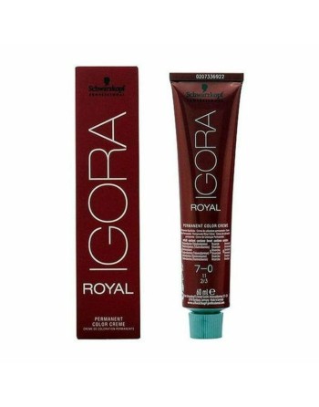 Dauerfärbung Igora Royal Schwarzkopf 14608 7-0 Nº 7-0 Nº 9.0-rubio muy claro Nº 8.0-rubio claro 60 ml