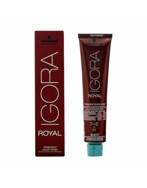 Dauerfärbung Igora Royal Schwarzkopf 14608 7-0 Nº 7-0 Nº 9.0-rubio muy claro Nº 8.0-rubio claro 60 ml