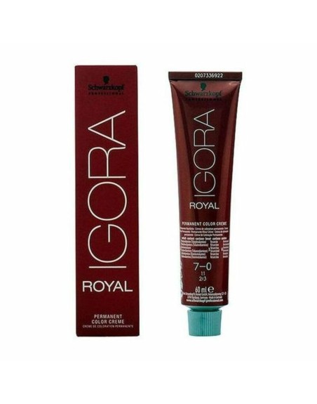 Dauerfärbung Igora Royal Schwarzkopf 14608 7-0 Nº 7-0 Nº 9.0-rubio muy claro Nº 8.0-rubio claro 60 ml