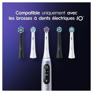 Tandbørstehoved Oral-B iO Hvid Sort 4 enheder