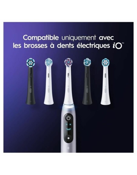 Tandbørstehoved Oral-B iO Hvid Sort 4 enheder