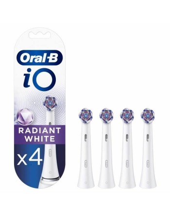 Cabezal de Recambio Oral-B iO Blanco Negro 4 Unidades