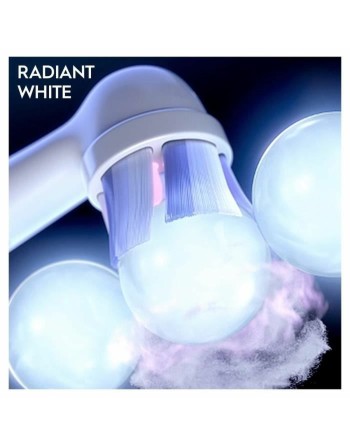 Tandbørstehoved Oral-B iO Hvid Sort 4 enheder