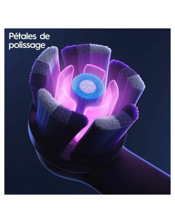 Tête de rechange Oral-B iO Blanc Noir 4 Unités