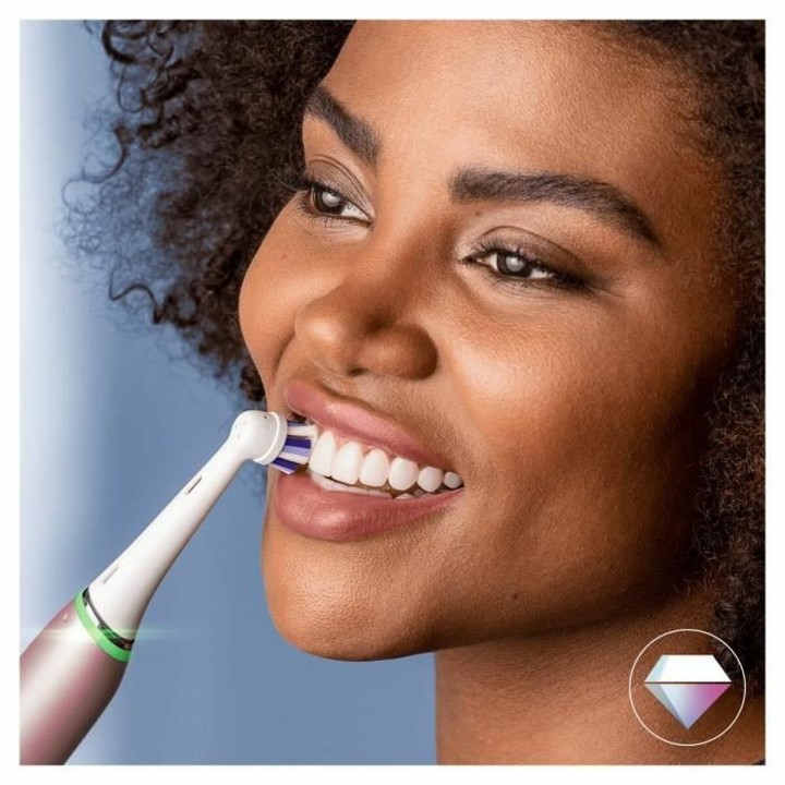 Tandbørstehoved Oral-B iO Hvid Sort 4 enheder