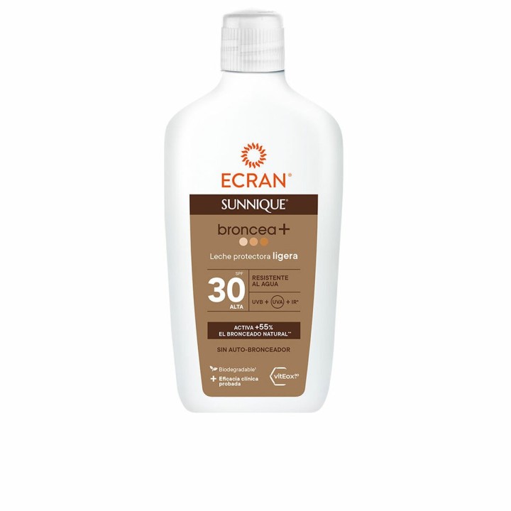 Solcreme Ecran Sunnique Broncea+ Spf 30 Lys