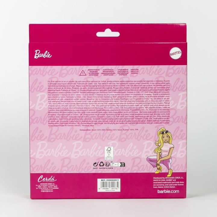 Skønhedssæt Barbie Lyserød Multi-sammensætning 4 Dele