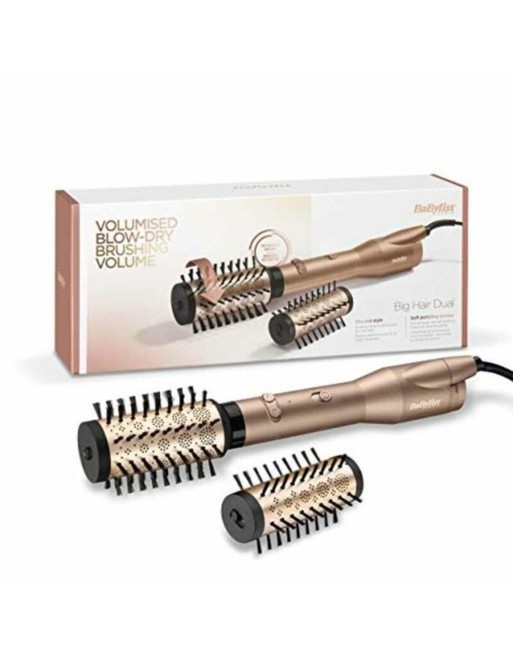 Termisk Børste AS952E Babyliss Sort Champagne Gylden Elektrisk (2 enheder) (1 enheder) 650W (3 pcs)