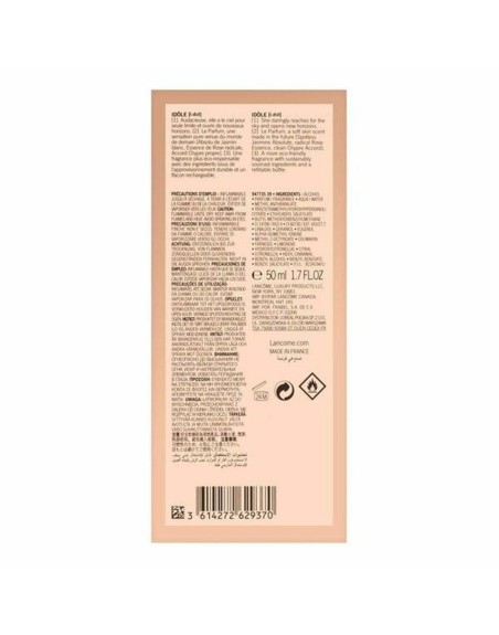 Herrenparfüm Lancôme IDÔLE 50 ml