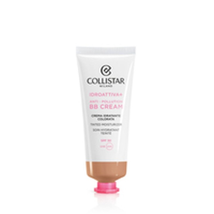 Fugtighedscreme med Farve Collistar Iddroattiva+ Nº 3 dark Spf 30 50 ml Anti-forurening