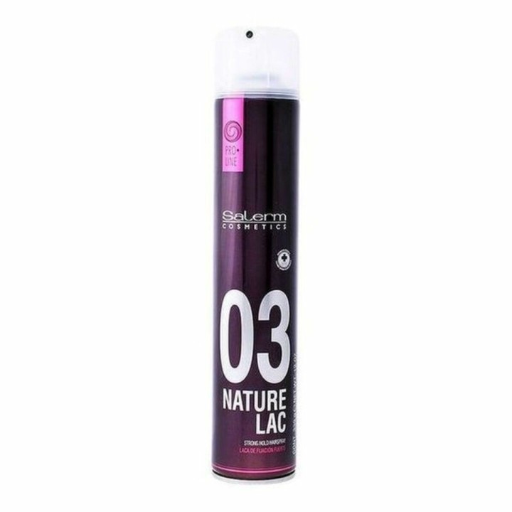 Fissatore per Capelli Forte Nature Lac Salerm (650 ml) (650 ml)