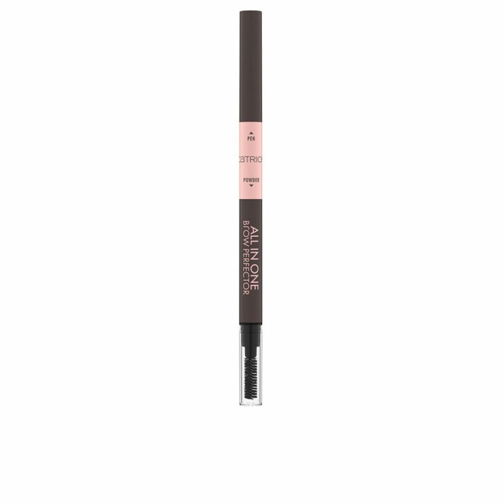 Lápiz de Cejas Catrice All In One Brow Perfector Nº 030 Dark Brown 0,4 g