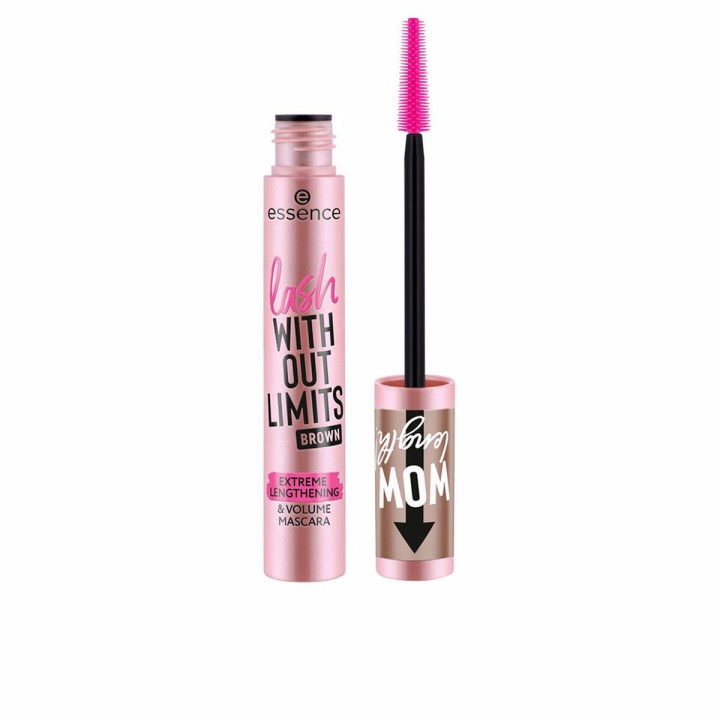 Mascara til Øjenvipper Essence LASH WITH OUT LIMITS Nº 02 brown 13 ml