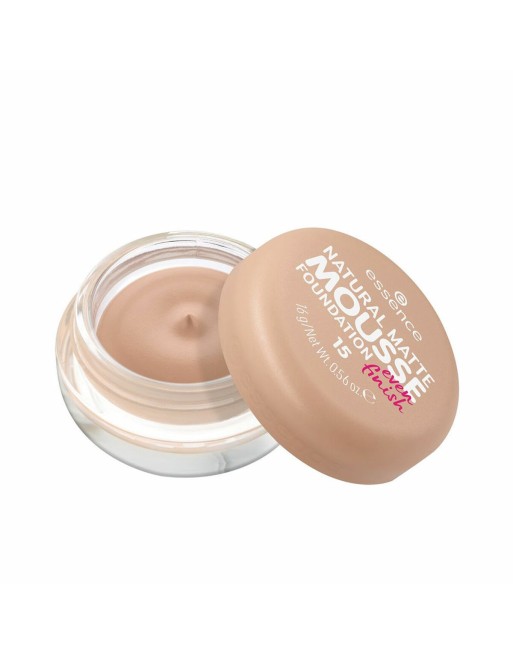 Base de Maquillaje en Mousse Essence NATURAL MATTE Nº 15 16 g