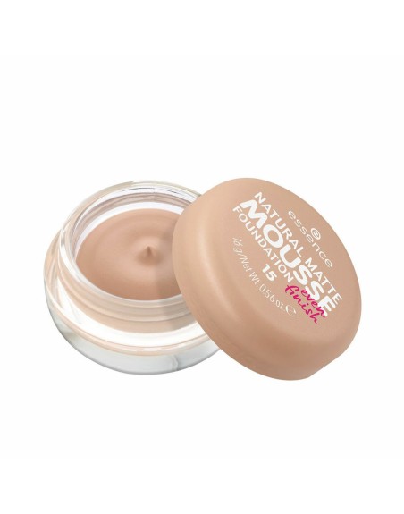 Base de Maquillaje en Mousse Essence NATURAL MATTE Nº 15 16 g