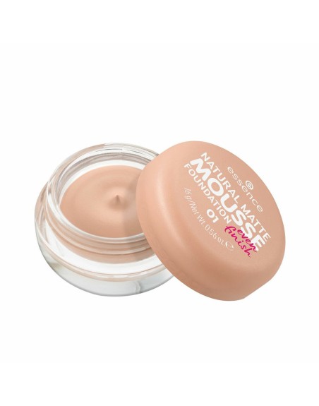 Mousse Make-up Basis Essence NATURAL MATTE Nº 01 16 g