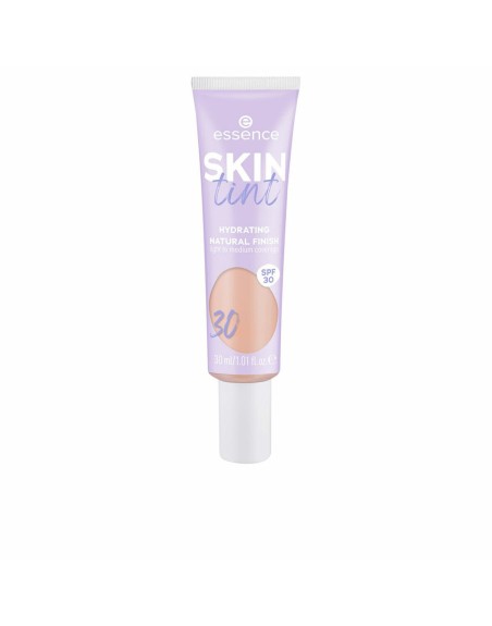 Fugtighedscreme med Farve Essence SKIN TINT Nº 30 Spf 30 30 ml