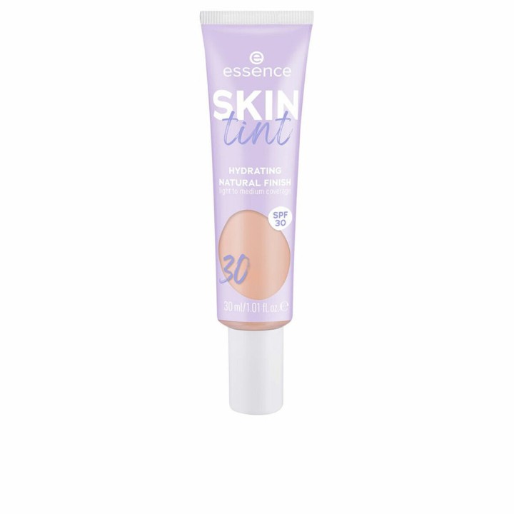 Fugtighedscreme med Farve Essence SKIN TINT Nº 30 Spf 30 30 ml