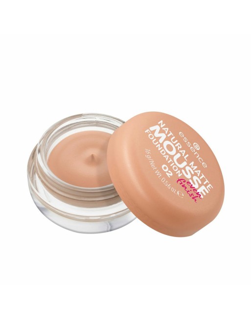 Mousse Make-up Foundation Essence NATURAL MATTE Nº 02 16 g