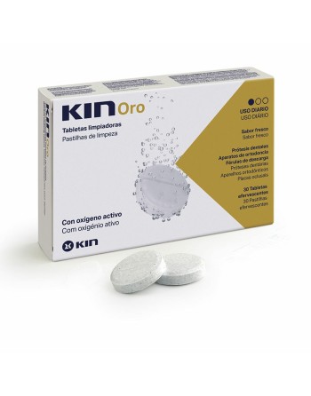 Cleaning Tablets for Dentures Kin Kin Oro 30 Units