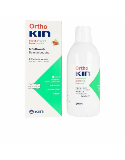 Colluttorio Kin Orthokin 500 ml Fragola Menta