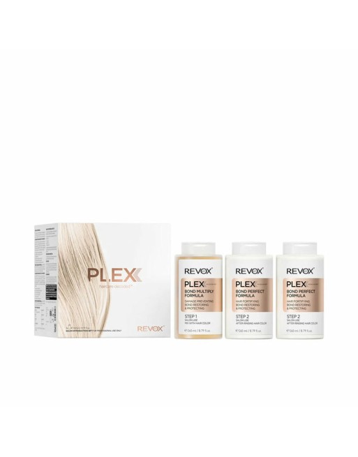 Friseur Set Revox B77 Plex Bond Step 1 and 2 3 Stücke