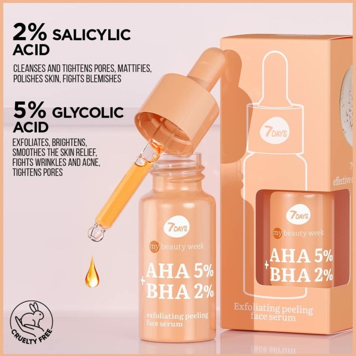 Eksfolierende Serum 7DAYS MY BEAUTY WEEK 20 ml