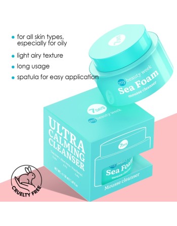 Mousse nettoyante 7DAYS MY BEAUTY WEEK 50 ml Calmant