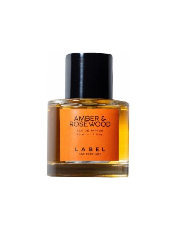 Unisex Perfume Label Amber & Rosewood EDP 50 ml
