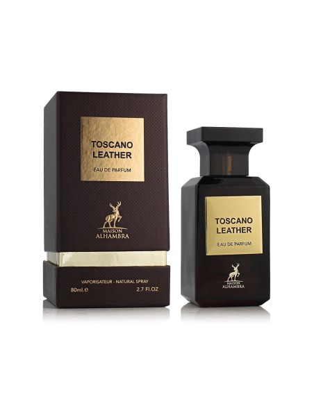 Profumo Uomo Maison Alhambra Toscano Leather EDP 80 ml