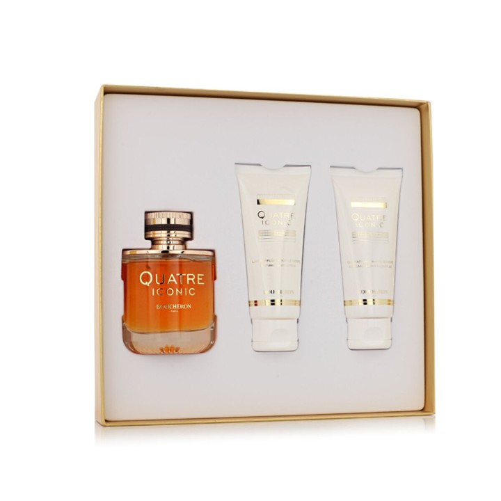 Parfume sæt til kvinder Boucheron Quatre Iconic EDP 3 Dele