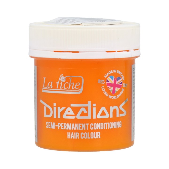 Farvebeskyttende Balsam La Riché Directions Sun Flower 88 ml Semi-permanent Farve Orange