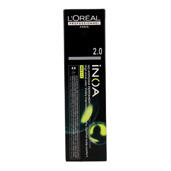 Permanent Farve L'Oreal Professionnel Paris Inoa Color Nº 2.0 60 g