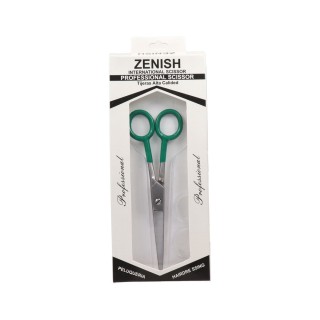Hår saks Zenish Professional 7" Grøn