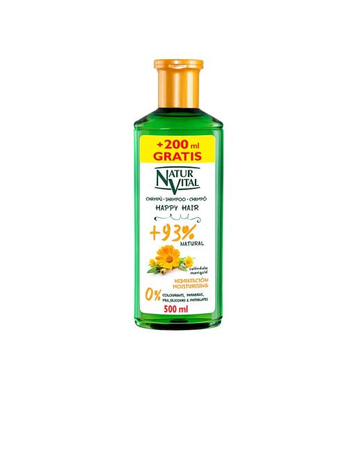 Fugtgivende shampoo Happy Hair Naturaleza y Vida 1101-61112 (500 ml) 400 ml