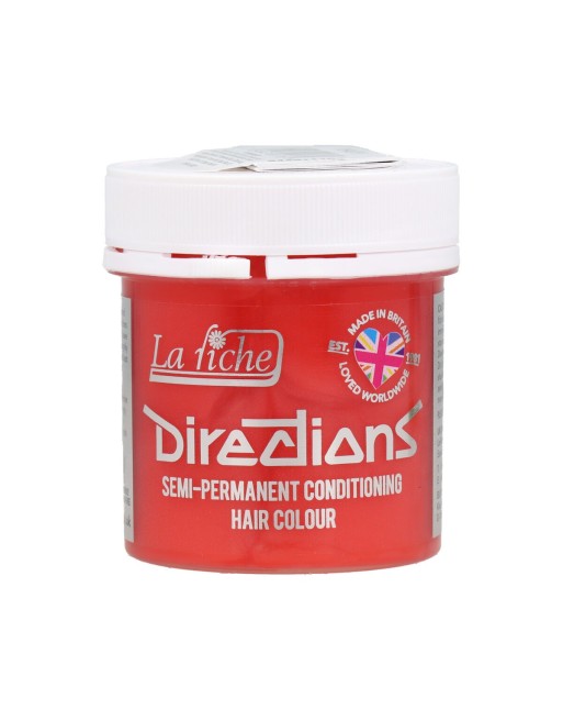 Farbschonender Conditioner La Riché Directions Peach 88 ml Demi-permanentes Färbemittel Rot