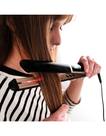 Piastra di Ceramica per Capelli Dcook Gallery Nero 45 W Infrarossi