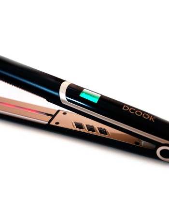 Piastra di Ceramica per Capelli Dcook Gallery Nero 45 W Infrarossi