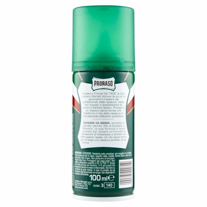 Espuma de Afeitar Proraso Refresh Eucalyptus