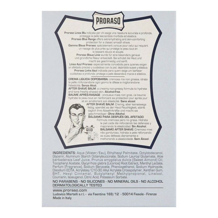 Balsamo Dopobarba Proraso Blue