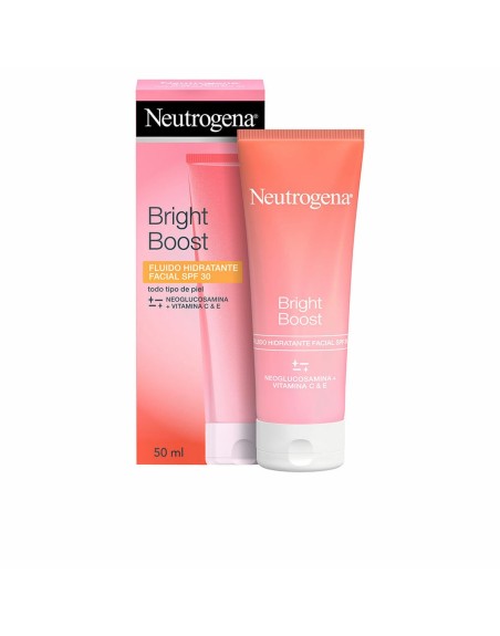 Fluide hydratant Neutrogena Bright Boost Spf 30 Rose 30 ml 50 ml