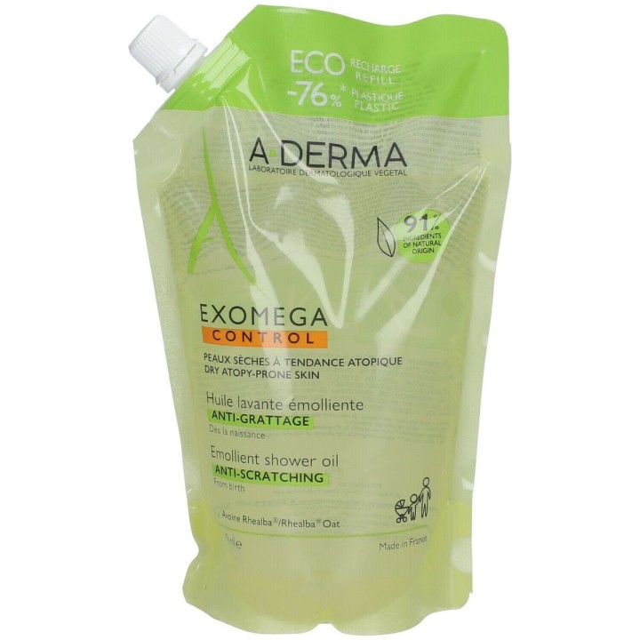 Shower gel A-Derma Exomega Udskifter