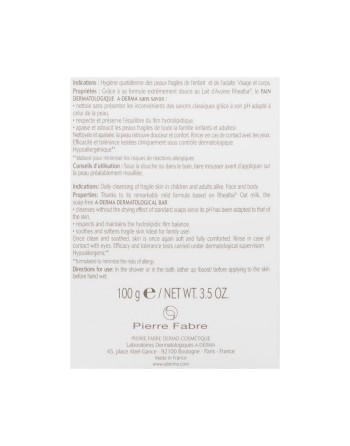 Savon A-Derma Pain Au Lait D'Avoine (1 Unité)